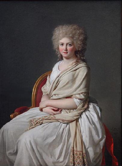 Jacques-Louis David Portrait of Anne oil painting picture